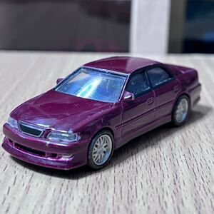 1/64 アオシマ　オプション　トヨタチェイサー　VERTEX JZX100 絶版 ワイン系