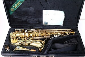 JT12w42 楽器 SELMER Serie III W/E GL No.703527 サックス 現状品 140サイズ