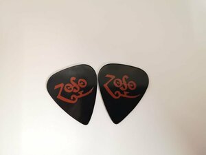 ■札幌■価格応談/下取OK★ギターピック/Jimmy Page ジミー・ペイジ 2枚セット Black LED ZEPPELIN レア！ G1I22478