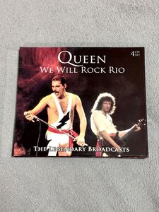 クイーン WE WILL ROCK RIO/THE LEGENDARY BROADCASTS 4CD 放送用音源