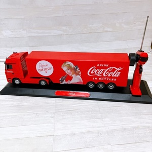 Coca-Cola コカ コーラ 1/32 RC Trailer ラジコン トレーラー トラック レッド 赤 送信機 レトロ インテリア 希少 レア 