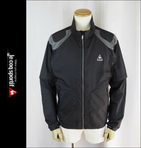 ■■＜美品＞ルコック＜LE COQ SPORTIF／サイド stretch＞ blouson FULL ZIP right JKT＜M ＞■■