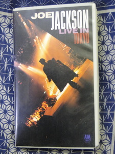 Joe Jackson ジョー・ジャクソン/Tokyo,Japan 1986 vhs