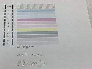 No.K616プリンターヘッド ジャンク QY6-0083 CANON キャノン 対応機種：MG6330/MG6530/MG6730/MG7130/MG7530/MG7730/iP8730