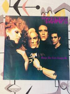 ★【UK盤】レコード LP盤 CRAMPS/クランプス『Songs The Lord Taught Us』ガレージパンク サイコビリー ロカビリー トラッシュ ゴシック