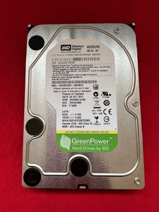 動作保証　WesternDigital WD20EURS-63S48Y0 2.0TB SATA 5400rpm (AA7)