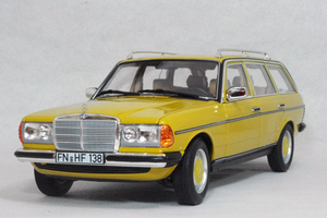 ● 1/18 メルセデス ベンツ 〓 200T ( S123 )　ステーション ワゴン / 1982 マスタード イエロー 〓 Mercedes Benz