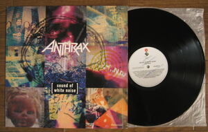 ブラジル盤プロモ ANTHRAX / Sound Of White Noise