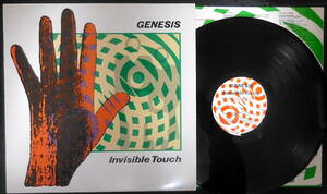 GENESIS　ジェネシス／INVISIBLE TOUCH 英国オリジナル A1U 初回エンボスジャケ 