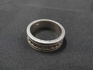 Calvin Klein カルバンクライン リング 指輪 アクセサリー 約15号 メンズ レディース シルバー系 DE5579