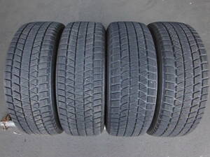 P2674　送料無料! バリ山 4本SET価格! 225/60R17 ブリヂストン スタッドレス BLIZZAK DM-V3 DMV3 225/60/17 225/60-17 エアーチェック済!