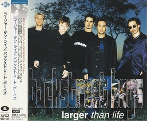 01-45【即決】★送料無料★新品ケース付★国内盤★BACKSTREET BOYS★LARGER THAN LIFE/ IF YOU KNEW WHAT I KNEW★1999年★