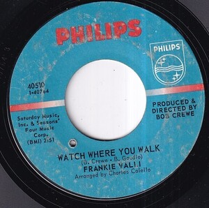 Frankie Valli - To Give (The Reason I Live) / Watch Where You Walk (A) RP-V109