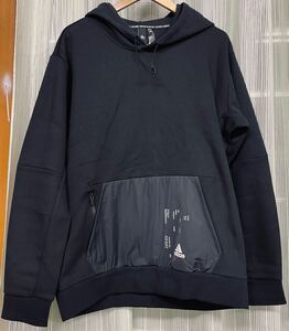 ¥1スタート☆adidas☆アディダス☆パーカー☆未使用美品☆XO☆黒