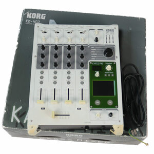 【中古】 DJミキサー コルグ カオスミキサー KORG KM-402 カオスパッド搭載 4chミキサー KAOSS MIXIER