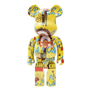 BE@RBRICK Andy Warhol × JEAN-MICHEL BASQUIAT 1000％メディコムトイ/Medicom Toy/ウォーホール/バスキア/ベアブリック新品