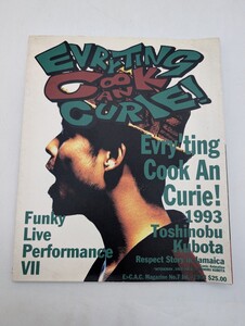 送料無料 久保田利伸 EVERYTHING COOK AN CURVE! 1993年コンサートチケット パンフレット