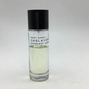 SHOLAYERED ショーレイヤード ボディスプレー BERGAMOT JASMIN ベルガモット ジャスミン 100ml