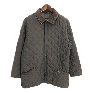 Barbour バブアー LIDDESDALE リッズデイル キルティング ジャケット ブラウン (メンズ XL相当) 中古 古着 R6600