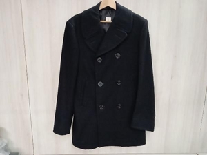 U.S.NAVY 1990 OVER COAT／DLA100-90-C-4049 ピーコート　ミリタリー　サイズ38L ネイビー 店舗受取可