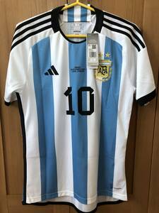 アルゼンチン代表 2022ホーム #10 メッシ ユニフォーム アディダス正規品 新品未使用タグ付き マラドーナ ワールドカップ 優勝 ユニ