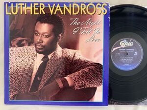 米 ルーサー・ヴァンドロス LUTHER VANDROSS / THE NIGHT I FEEL IN LOVE ブラコン US盤 STERLING刻印 EPIC FE39882 / 07464398821