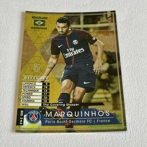 ♪♪WCCF 17-18 BRS マルキーニョス Marquinhos Paris Saint-Germain 未変換♪三点落札で普通郵便送料無料♪