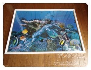 完成品 ジグソーパズル 2000ピース 外枠106.5×77.5×2.0cm ラッセン マザーズラブ 32-902 102×73cm