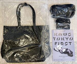 KAWS TOKYO FIRST PORTER コラボ　3点セット　新品未使用 トートバッグ 財布