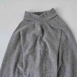 良品【オールドEngineered Garments × Columbia Knit タートルネックボーダーカットソー 表記M USA製】ビンテージコロンビアニット旧タグ