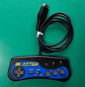 中古　BLASTER メガブラスター コントローラー エース電子　メガドライブ MEGADRIVE 　SEGA　セガ　動作確認済