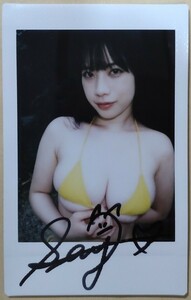 ◆江里口さよ◆ 「ごめん、好きかも」 DVD特典 直筆サイン入り現場チェキ f