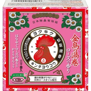 金鳥の渦巻ミニサイズローズの香り30巻 × 24点