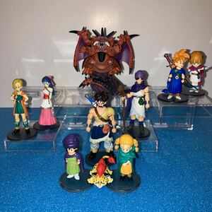 ドラゴンクエスト　キャラクターフィギュアコレクション　ドラクエ5 ノーマルコンプリート　ミルドラース　ディスプレイ　セット