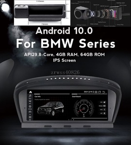 純正ナビと同じ視野バックカメラ付き　CarPlay BMW 日本語版　android 13 ナビ　E60、E61,E62,E63,E64,M6　E90 E91 E92 CCC/CIC