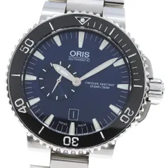 オリス ORIS 7673 アクイス  スモールセコンド 自動巻き メンズ保証書付き_835740