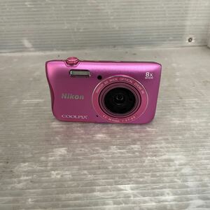 Nikon◆ニコン◆COOLPIX◆クールピックス◆コンパクトデジタルカメラ◆S3700◆ピンク◆