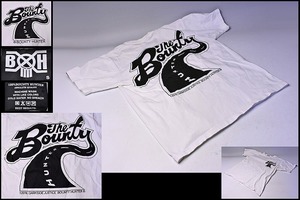 BOUNTY HUNTER バウンティハンター ★ ロード Tシャツ ★ Sサイズ 白 バックプリント ★ BXH ★