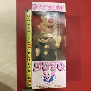 新品当時物 BOZO ピエロ　フィギュア　wacky wobbler ボビングヘッド ファンコ　イット　マッコイ　フリーホイーラーズ 東洋　Funko