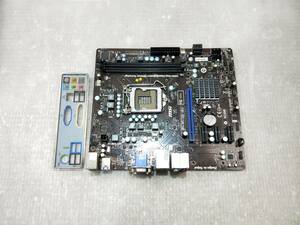 【中古パーツ】BIOS確認のみ、MSI H61MU-S01(B3) マザーボード　LGA1155 ■MB1497