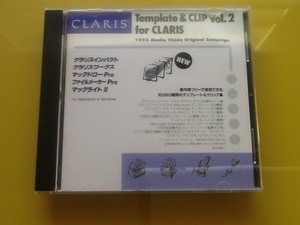 Template & CLIP Vol.2 for CLARIS @未使用@ Mac/Win対応