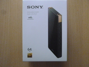 【未使用・未開封！】　ＳＯＮＹ　ＮＷ－ＺＸ７０７　ウォ―クマン　ハイレゾ対応　６４ＧＢ