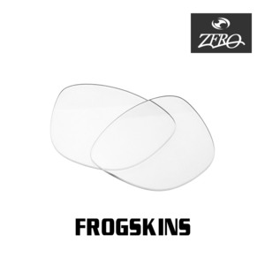 オークリー サングラス 交換レンズ フロッグスキン ミラーなし FROGSKINS OAKLEY ZERO TECH BASE製 互換レンズ