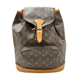 Louis Vuitton ルイヴィトン モノグラム モンスリ リュックサック M51135 レディース シミ有 【中古品】 22501K1