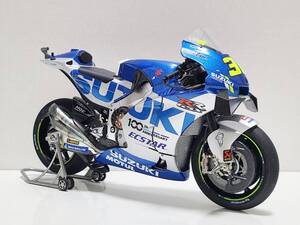 タミヤ 1/12 MotoGP 2020年 SUZIKI GSX-RR #36 ジョアン・ミル 完成品 ワールドチャンピオン