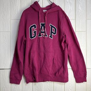 GAP マゼンタ フード付きパーカー S