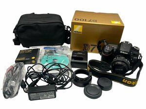 ■ 美品 Nikon ニコン デジタル一眼レフカメラ D7100 ニコンFマウント 2471万画素 ISO100- 6400 D-Movie レンズ AF NIKKOR50mm 1:1.4D