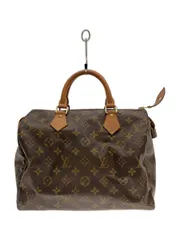 LOUIS VUITTON 1)スピーディ25_モノグラム・キャンバス_BRW PVC ブラウン