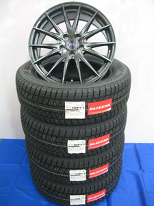 ブリヂストン 国産 スタッドレス タイヤ DM-V3 225/60R18 & アルミホイール セット 新品 4本 クラウン クロスオーバー 総額157000円~