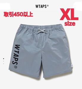 WTAPS 2023SS SPSS2002 SHORTS GRAY XLサイズ ダブルタップス ロゴ ショーツ ショートパンツ グレー X-LARGE